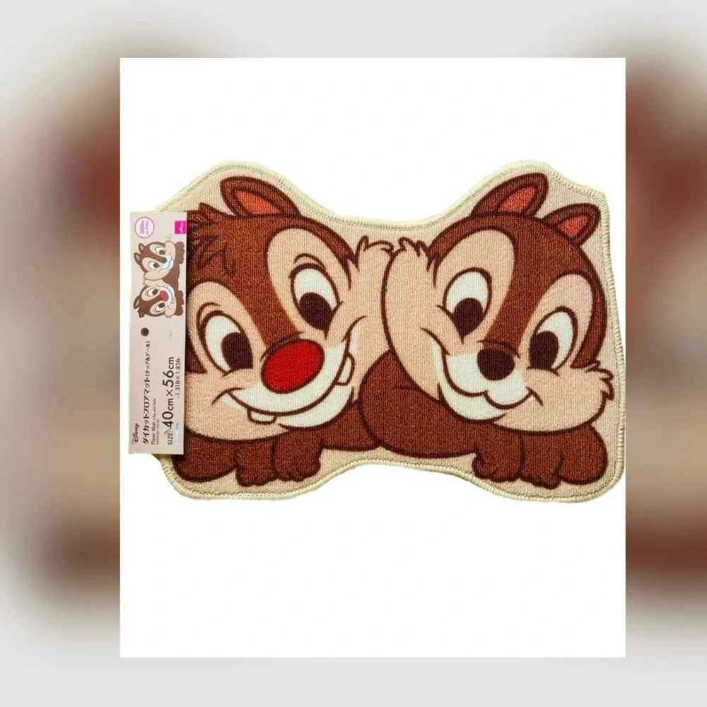 Disney Chip and Dale Fluffy floor mat 40x56cm